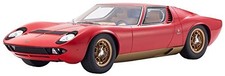 KyoshoOriginal 1/12 Lamborghini Miura P400S Red Finished Product Resin Model kit