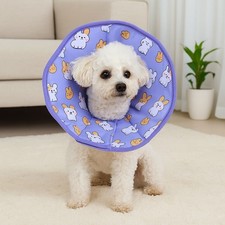 Adjustable Cat Cone Collar Cartoon Cat Recovery Collar  for Cats and Dogs