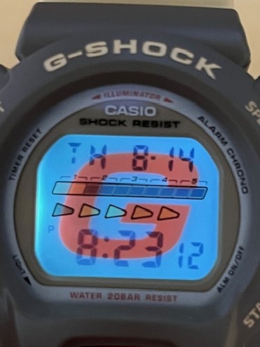 CASIO G-SHOCK DW-6600PC-5JF Vintage product colors Men's Wrist Watch Used in Box - Picture 6 of 10