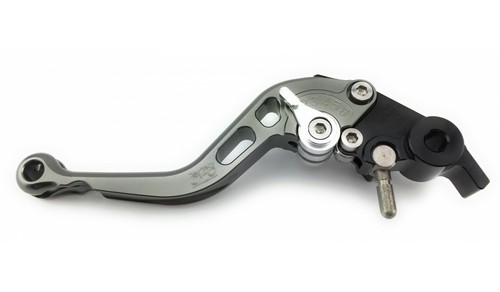 Titanium Short CNC Brake Clutch levers Pair YAMAHA GTS 1000 GTS-1000 1993-1999 - Picture 6 of 8
