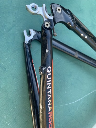 Quintana Roo Tequilo 52cm Aero Time Trail Frameset QR Rim Brake 700c Wheel Size - Picture 3 of 15