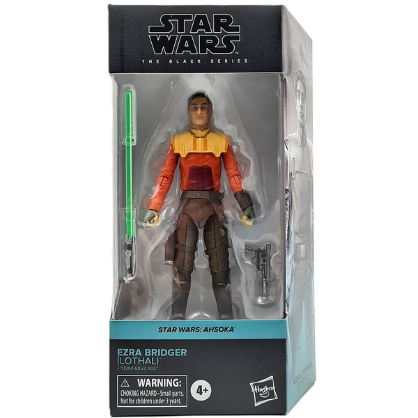 Ezra Bridger Lothal Figure Star Wars Ahsoka The Black Series Hasbro Ovp 02 Toy-image