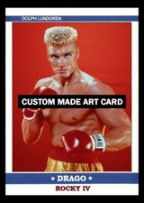 Rocky IV Drago 2024 Art Card  Dolph Lundren B...