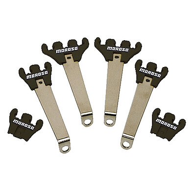 Moroso 72153 Spark Plug Wire Holder - 7-9mm Bolt-to-Valve Cover Black Plastic - Picture 1 of 2