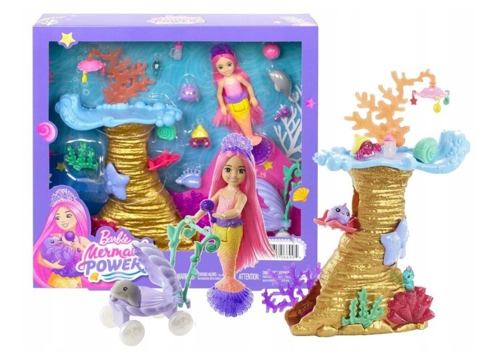 Barbie Chelsea Doll Playsets Mermaid Power HHG58 Mattel