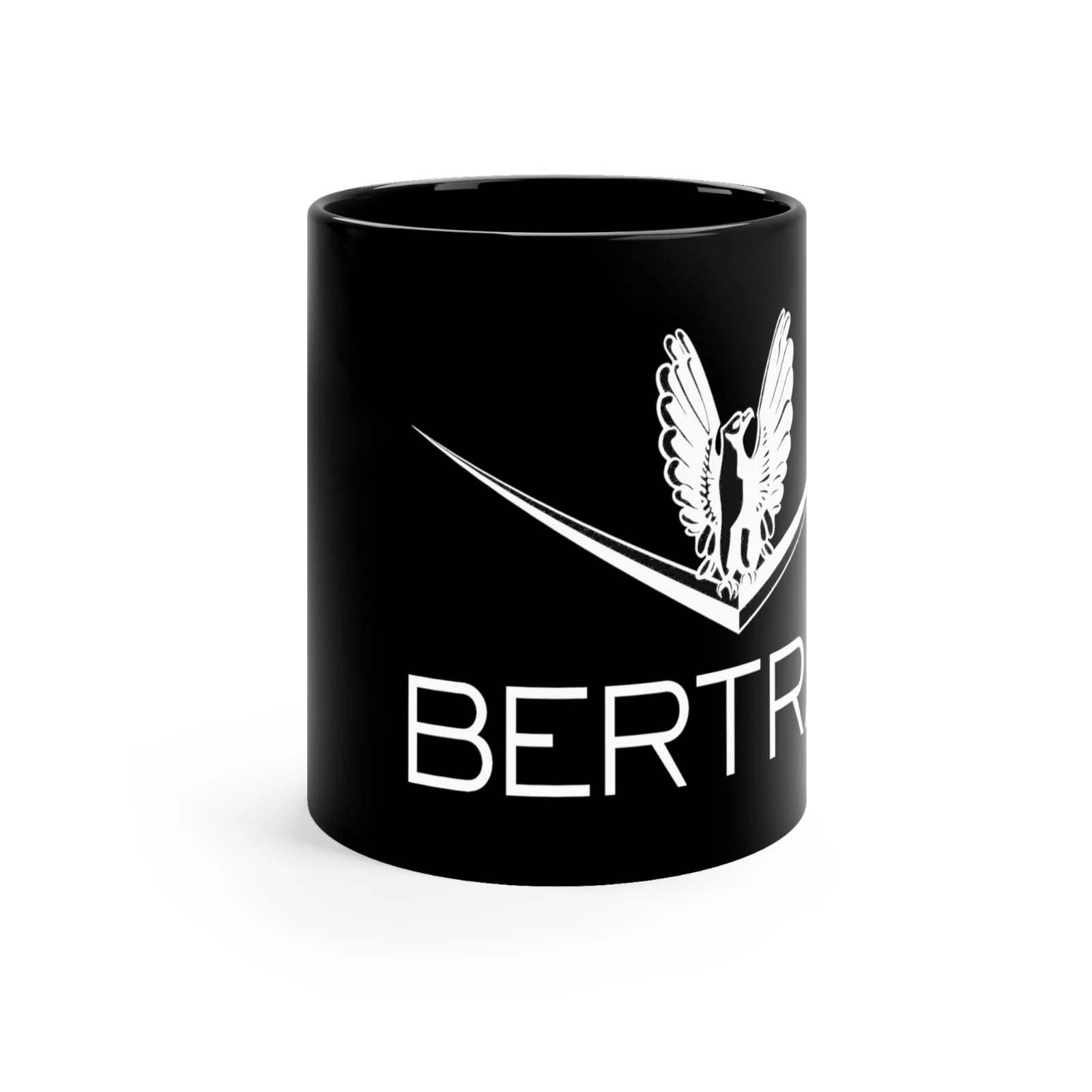 Bertram Boats 11oz Coffee Tea Black Mug