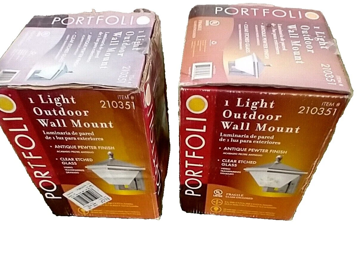 Accesorios de pared contemporánea Portfolio LED