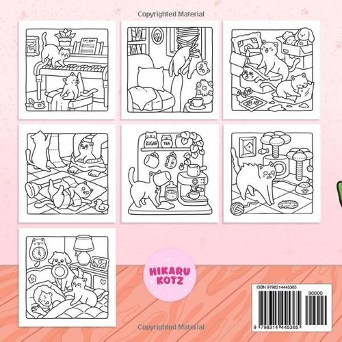 Naughty Cats: Cattitude Coloring Book for Adults and Teens (Cat & Dog Coloring B - Picture 2 of 9