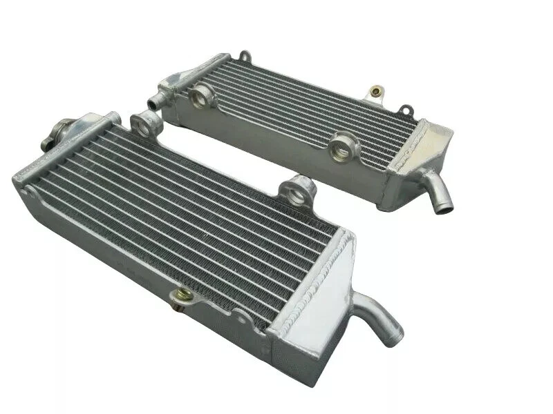 Radiador KTM 250/350/450 SXF/SX-F/XC-F/XCF 4 tiempos 2013-2015 R&L aleación de aluminio Foto 4 de 4