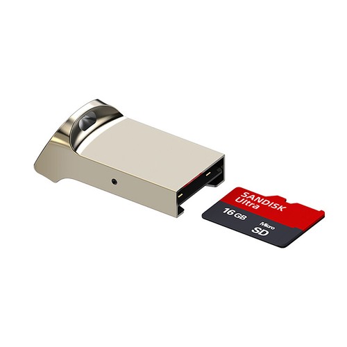 Mini USB Memory Card Reader Adapter PC Computer Laptop Memory Card - Afbeelding 10 van 13