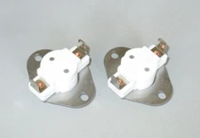 TWO Vogelzang 80599 Exhaust Thermodisc Low Limit Sensor Switches, Pellet Stove