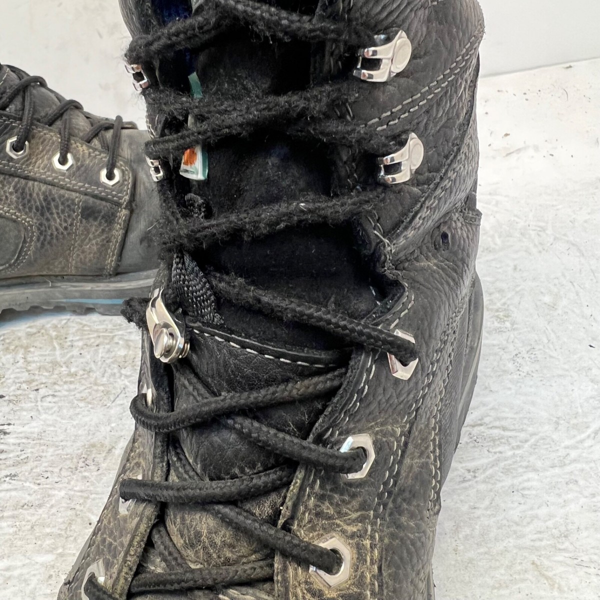 Bottes De Travail Dakota 557 Avec Coque Acier - Taille 11M - Occasion Très Bon état