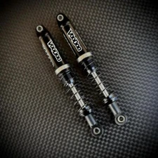 Team Ottsix Voodoo Comp Shock 90mm Preassembled (pair) for RC Crawlers Black