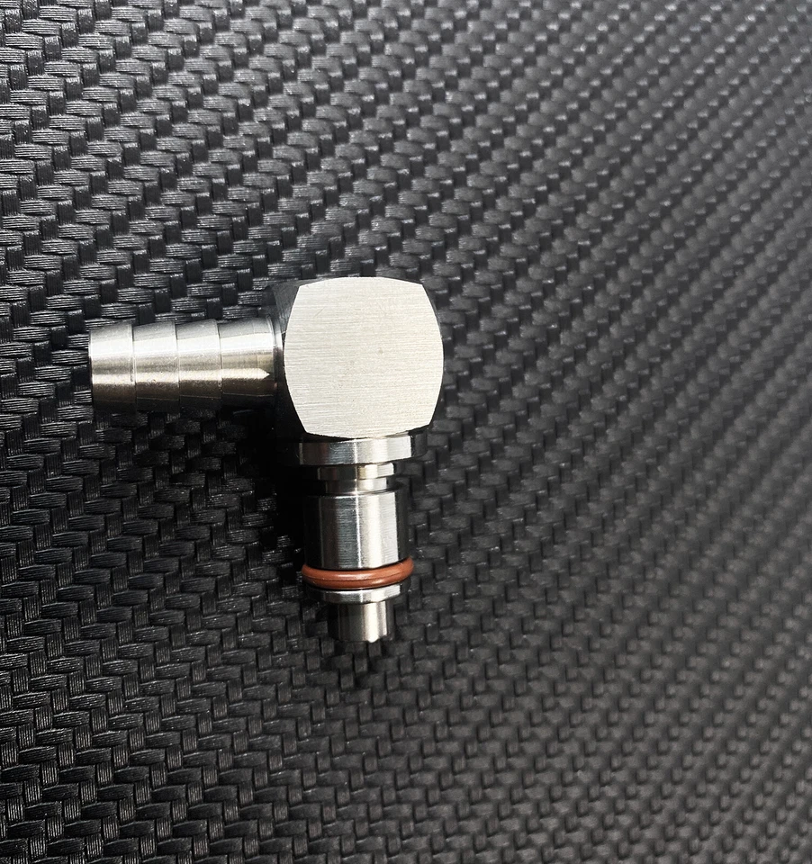 Juego de acoplamiento de desconexión de liberación rápida de manguera de línea de combustible de gas 5/16" BSPT para Triumph  Foto 4 de 4