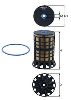 Knecht Kraftstofffilter Filtereinsatz FüR Peugeot Boxer Kasten CitroëN Jumper