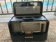 Vintage Zenith 600  Trans-Oceanic Wave Magnet Multi-Band Tube Radio Collector