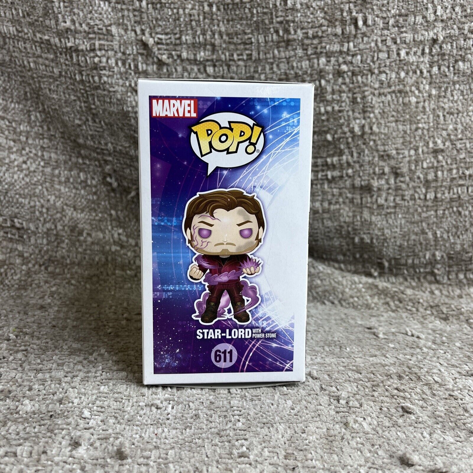 Funko POP! Marvel Star-Lord Exclusive Vinyl Figure #611 [with Power Stone,  Glow-in-the-Dark]