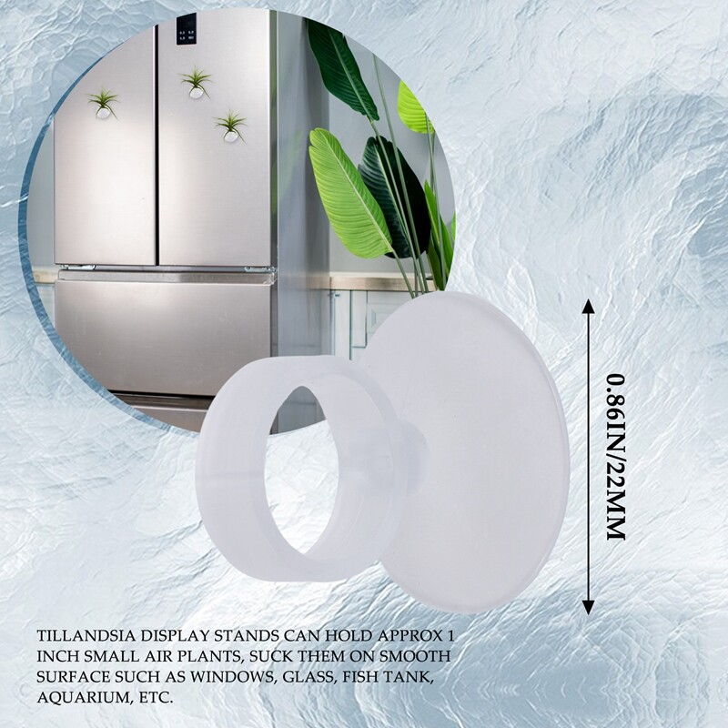 2X(20 StüCk Luft Pflanzen Halter, Pflanzen Topf Tillandsia Halter Luft