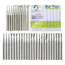 Wave Dental Carbide Bur Round FG 1 2 3 4 5 6 8 Taper 330 699 1557 High Speed Bur