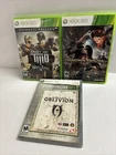 Lot Of 3 Army of Two, The Dragon’s Dogma & Oblivion Game Lot -Microsoft Xbox 360