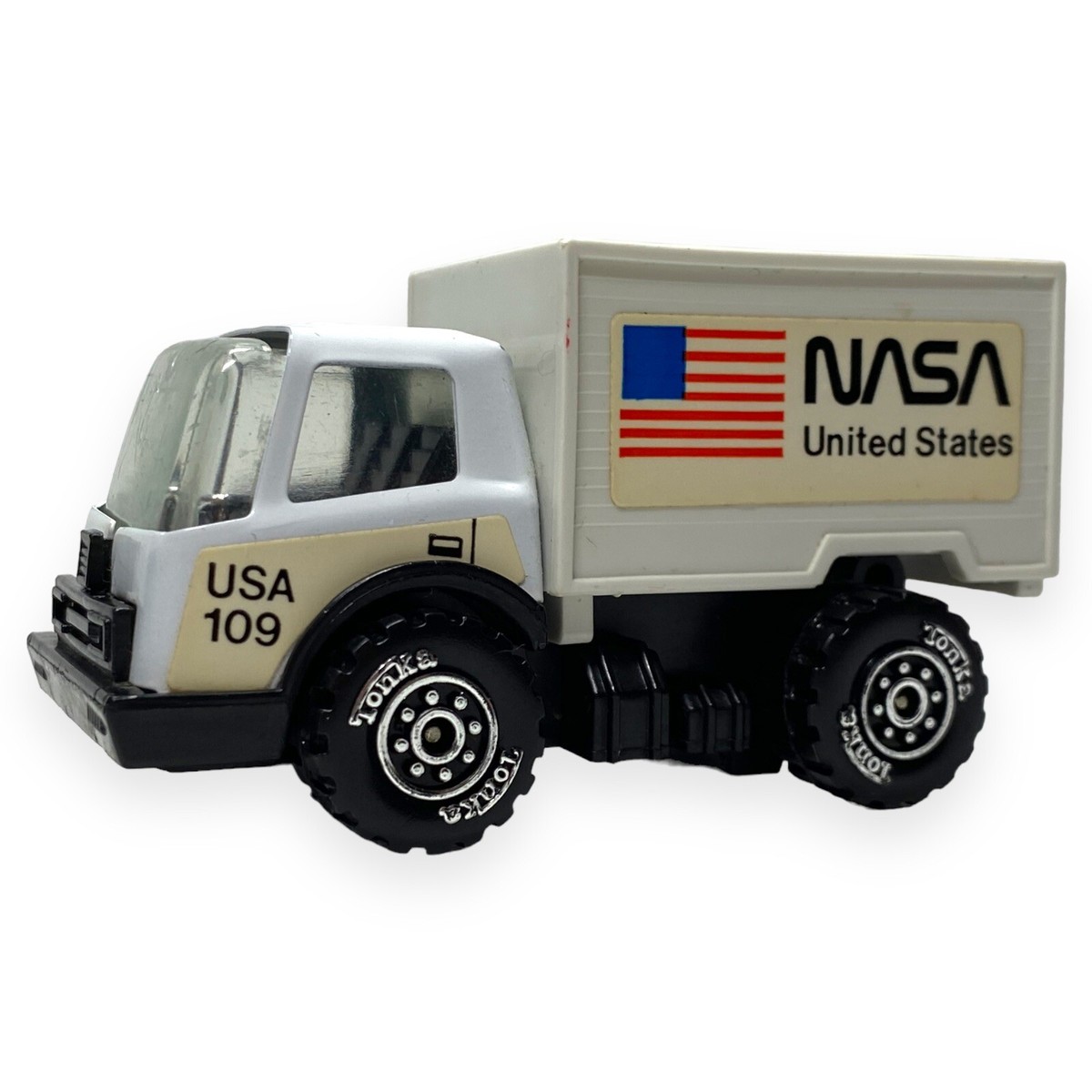 1985 Tonka - NASA Toy Model Set - Box Truck, Utility Van