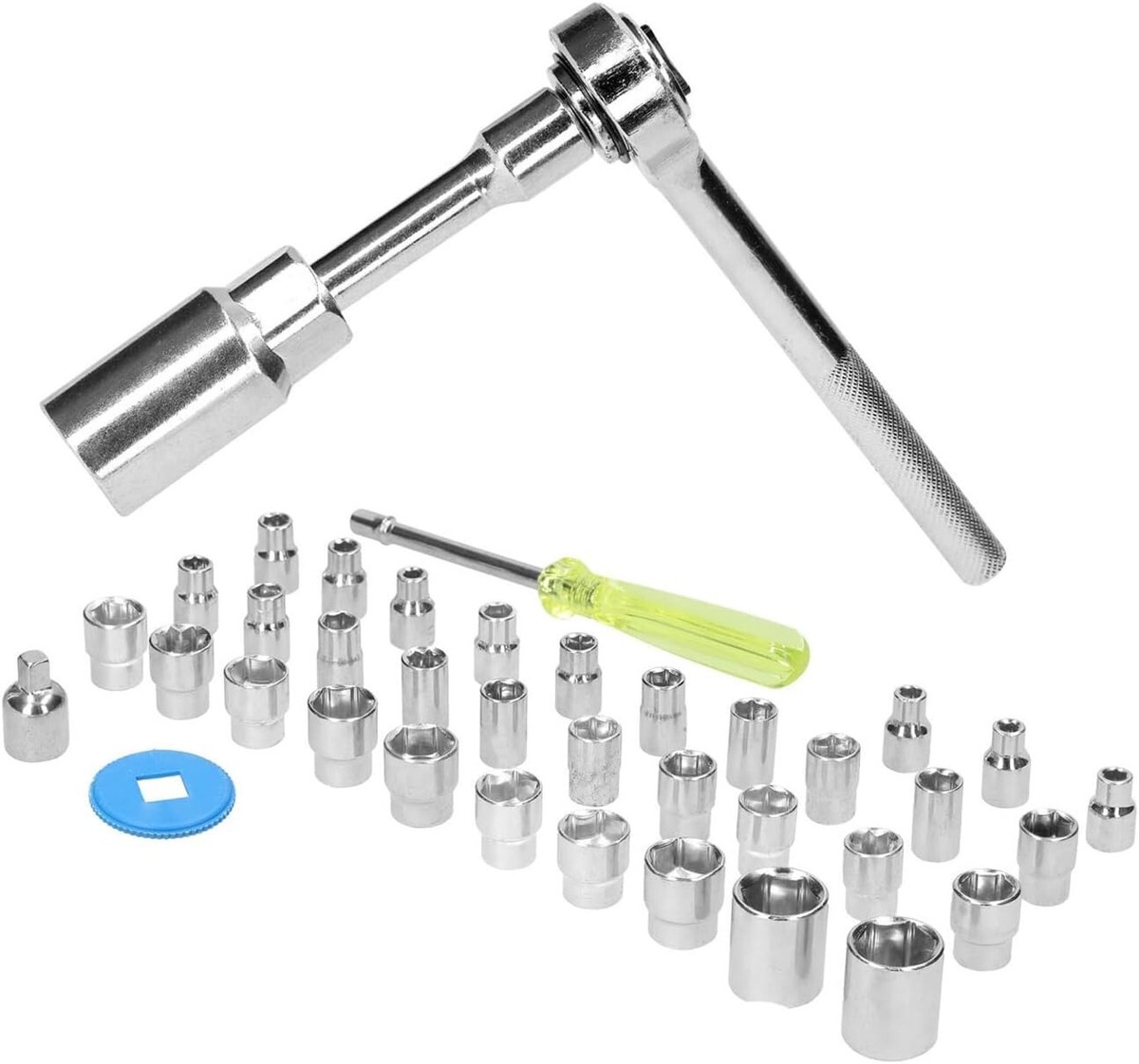 Kit Chiavi A Bussola Set 40 Pezzi In Pollici Giravite Cricchetto Valigetta - Foto 6