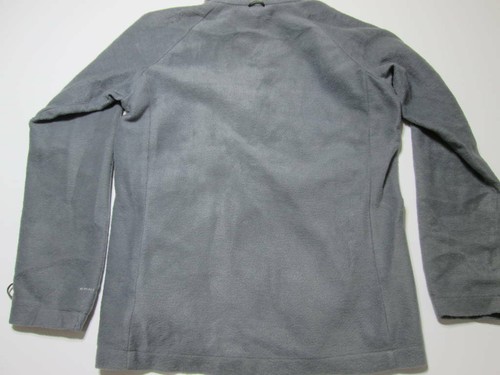 Columbia Unisex Youth Size L Windbreaker Jacket Gray Lined Outerwear - Picture 2 of 7