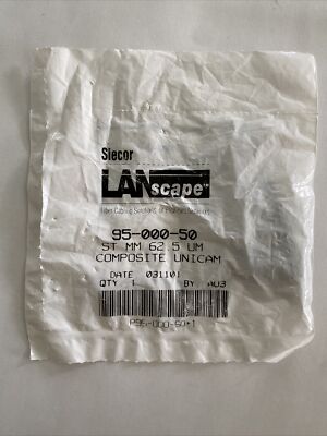 Corning 95-000-50 Unicam Connector Pretium 62.5 um SC MM OM1