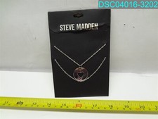 STEVE MADDEN 2 PACK HEART NECKLACE'S SMN632656RHCL 190094601464