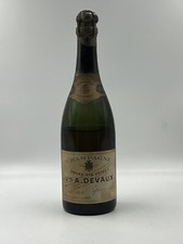 3. Reich Champagner Flasche Wehrmacht Marketender Ware 1935 A. Devaux Rarit&auml;t