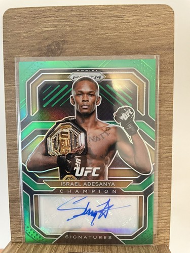 Carte Panini Prizm UFC 2023 AUTOGRAPHE Israel Adesanya - Variante Undercard Returns - Rare