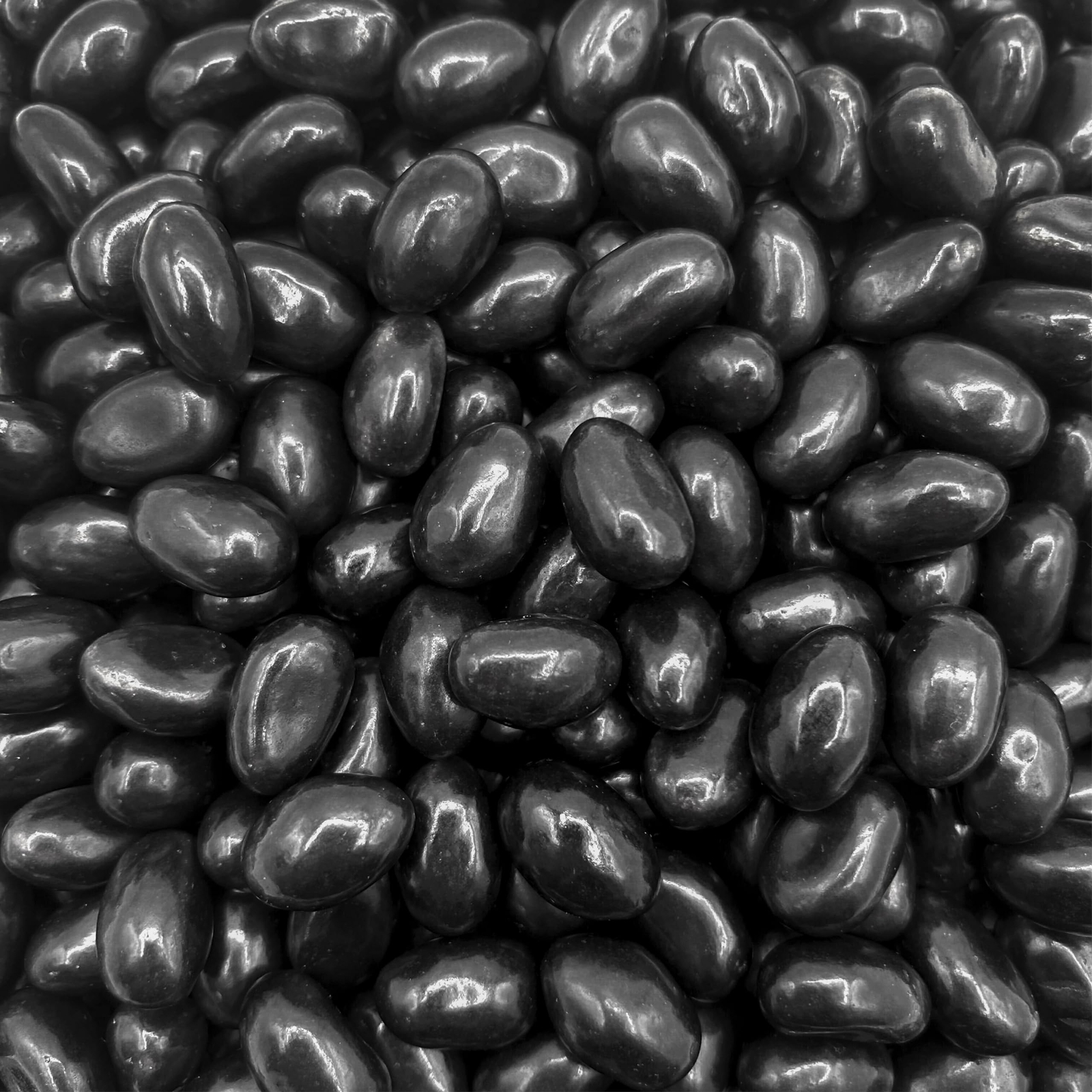 Black Licorice Jelly Beans Candy (2 Pound Bag)