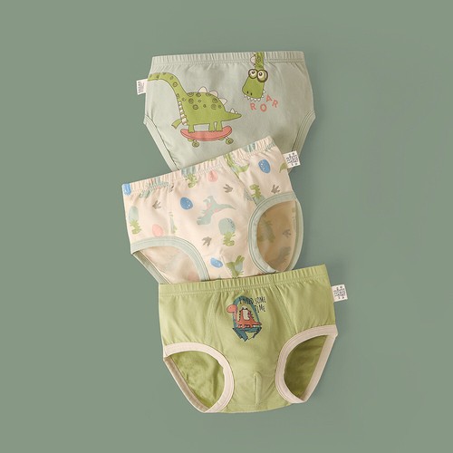 3-Pack Little Boys' Cotton Underwear 2-13 Years Toddler Briefs Baby Underpants - Picture 16 of 23