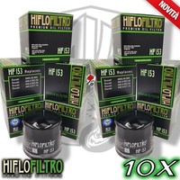 KIT 10 ÖLfilter Hiflo HF153 Ducati 750 Paso 1986 1987 1988 1989 1990