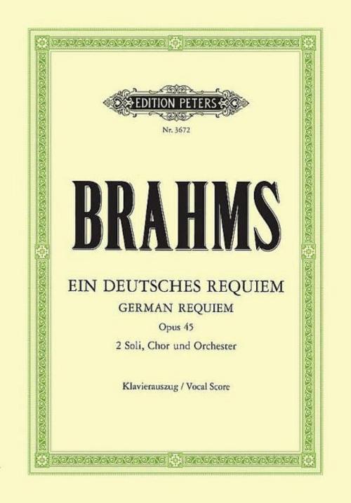 Thumbnail - Ein Deutsches Requiem Op. 45 Johannes Brahms 9790014017552