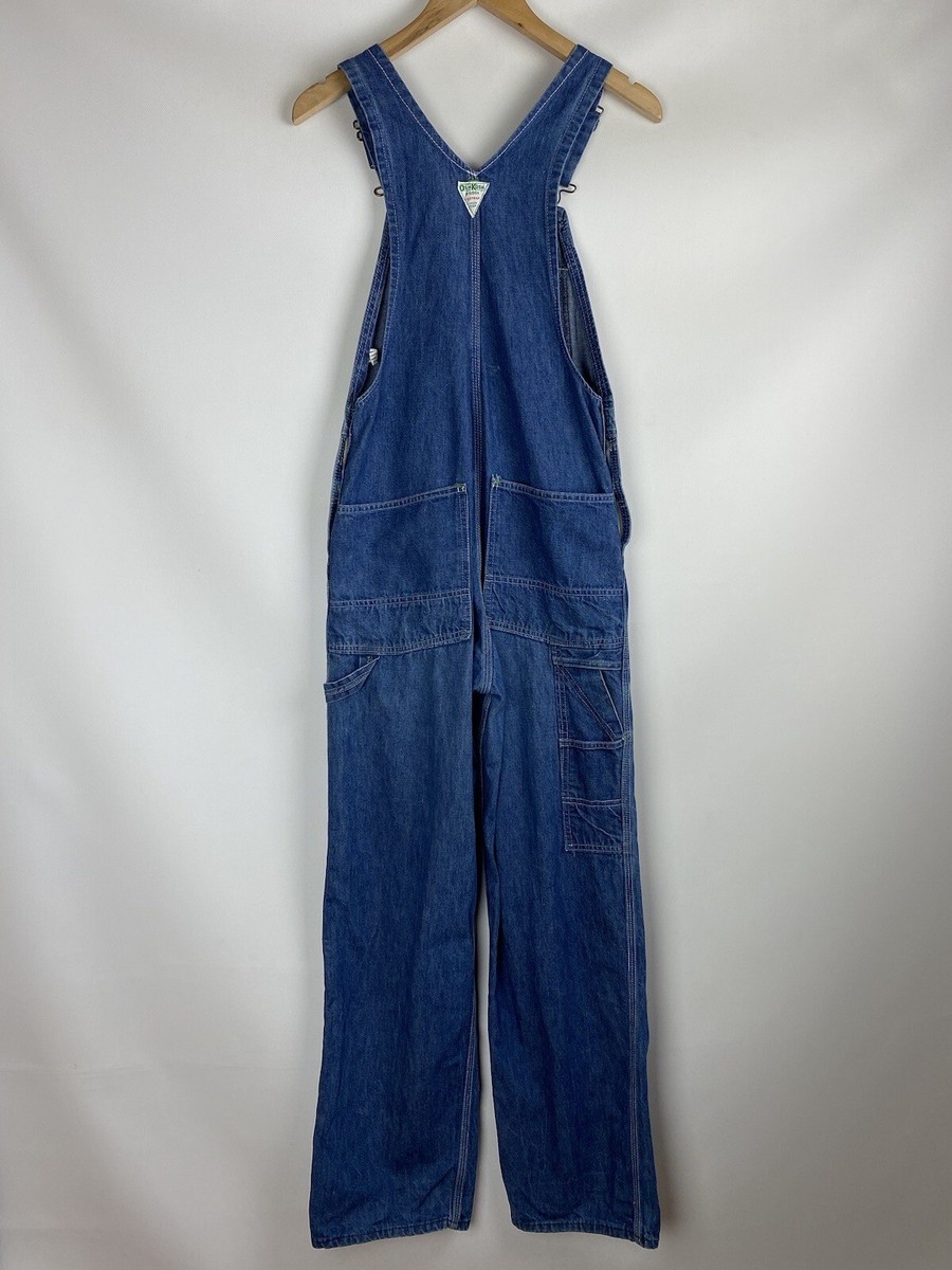 OshKosh B'gosh Vintage men's workwear denim bib overall size
