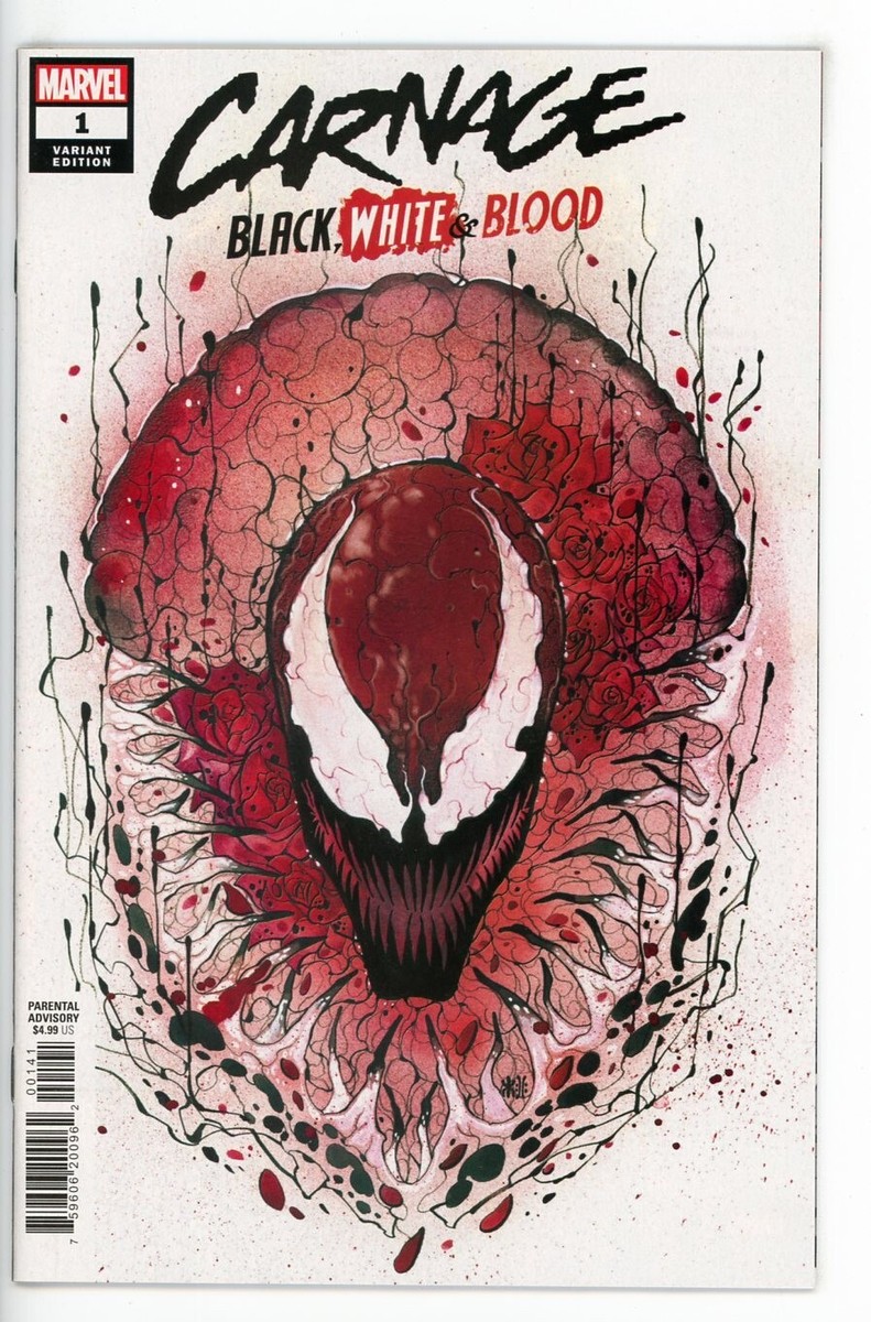 洋書 carnage black,white &blood peachmomoko CARNAGE: BLACK, WHITE & BLOOD #1 NEAR MINT 2021 PEACH MOMOKO