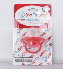 Ditch The Dummy Weaning Pacifier Made Simple NEW  1-2 Years Old BPA Free