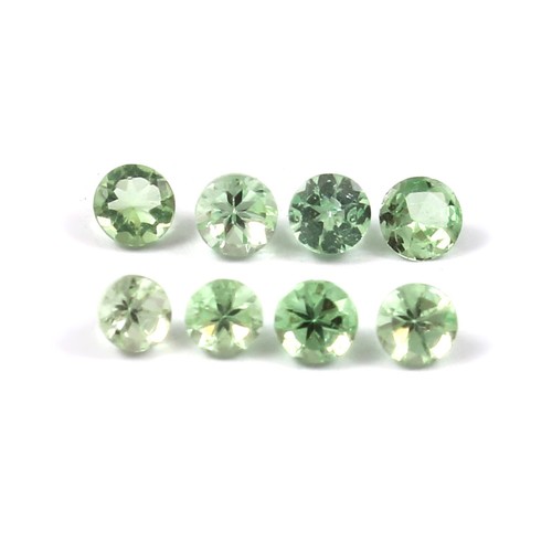 Top Quality Natural Faceted Tsavorite 131 Piece Gemstone Lot 2.3 MM 9.25 Ct #190 - Picture 4 of 9