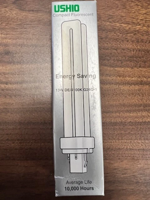 (20 Pack) - USHIO 3000160 13W UFL-CF13DE/841 - G24Q-1 - Compact Fluorescent Lamp - Image 2 of 4