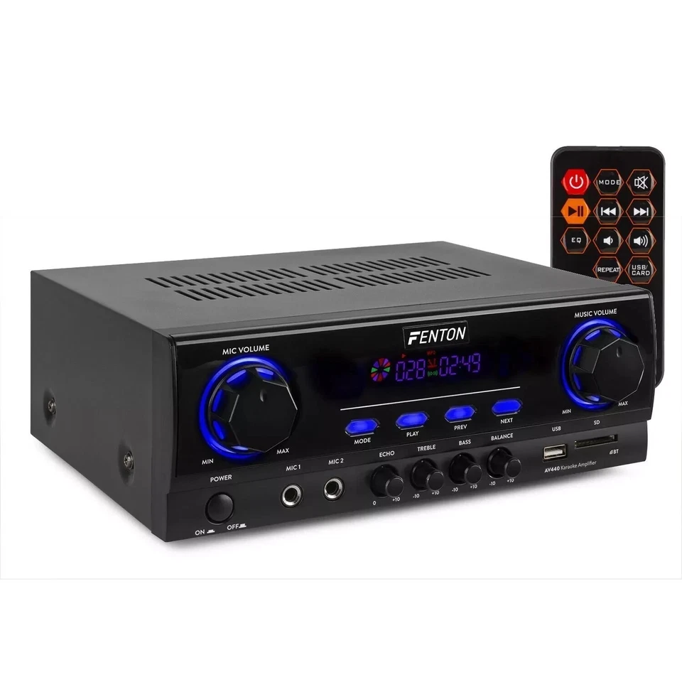 IMPIANTO AUDIO FILODIFFUSIONE LOCALI 100Watt+ 4 Altoparlanti+Bluetooth+ Cavo - Immagine 2 di 2