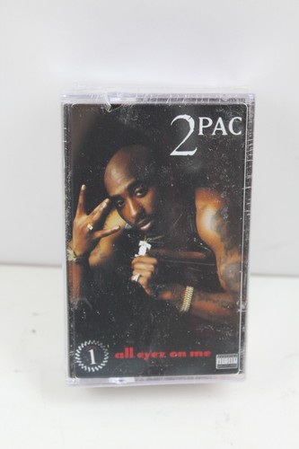 SEALED 2 Pac All Eyez On Me Cassette translucent red Rare Only 3000 double tape