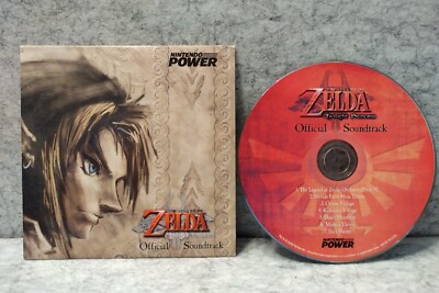 Legend Of Zelda Twilight Princess Soundtrack (Nintendo Power, CD