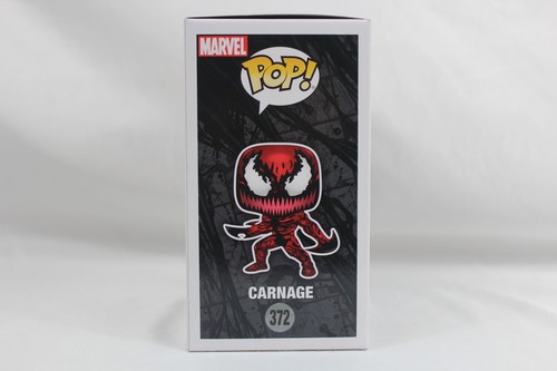 Carnage #372 Marvel Venom Funko Pop Vinyl + Free Pop Protector - Picture 5 of 7