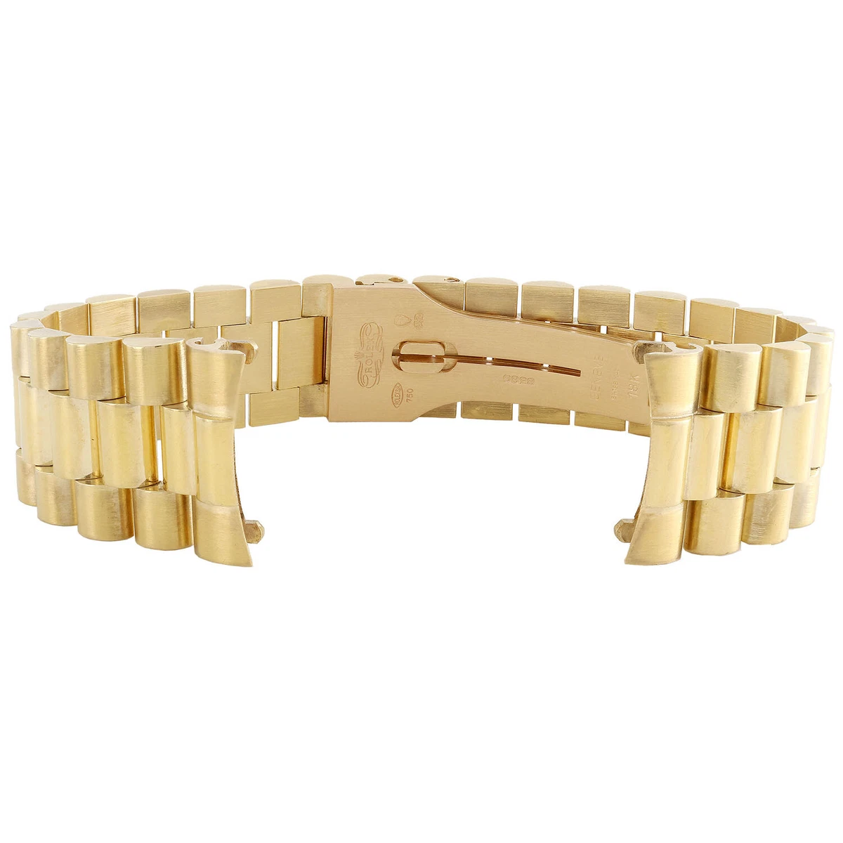 Mens 18k gold top rolex presidential bracelet
