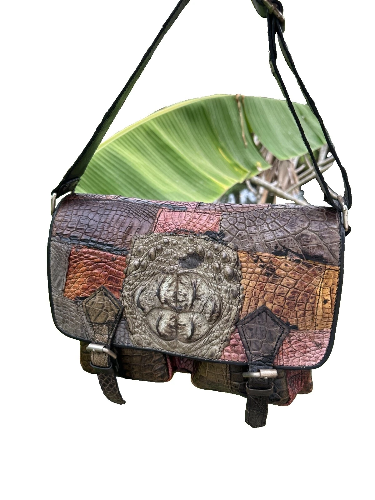 Bolsos de cuero de cocodrilo para hombre