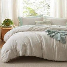 Duvet cover beige, 1 duvet cover (104 “x90”) and 2 pillowcases (20 “x36”)