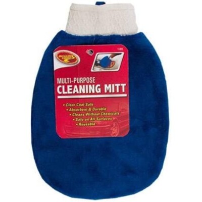 5PK Detailers Choice 10.5 in. Home Cleaning Car Wash Detail Microfiber Wash Mitt