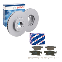 Bosch Set Bremsen Vorne FüR Opel Astra K (B16) Von 2015 - Scheiben + BeläGe