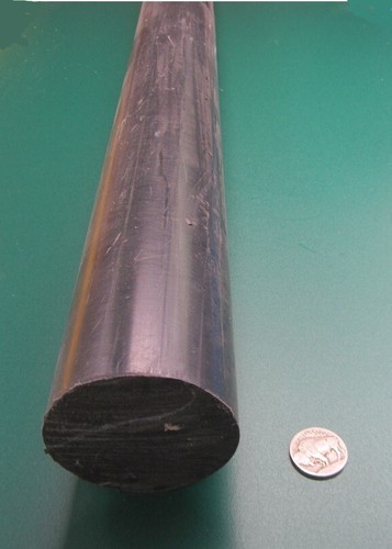 Acetal Delrin POM Rundstab, schwarz 2 1/4" Durchmesser x 24" Länge - Bild 6 von 8